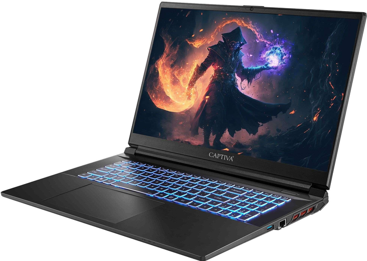 Ноутбук 17.3" Captiva Advanced I75-910G1CH Gaming Intel Core i9-13900H RAM 64GB SSD 2TB GeForce RTX 4050 Win11 Металевий корпус - зображення 3