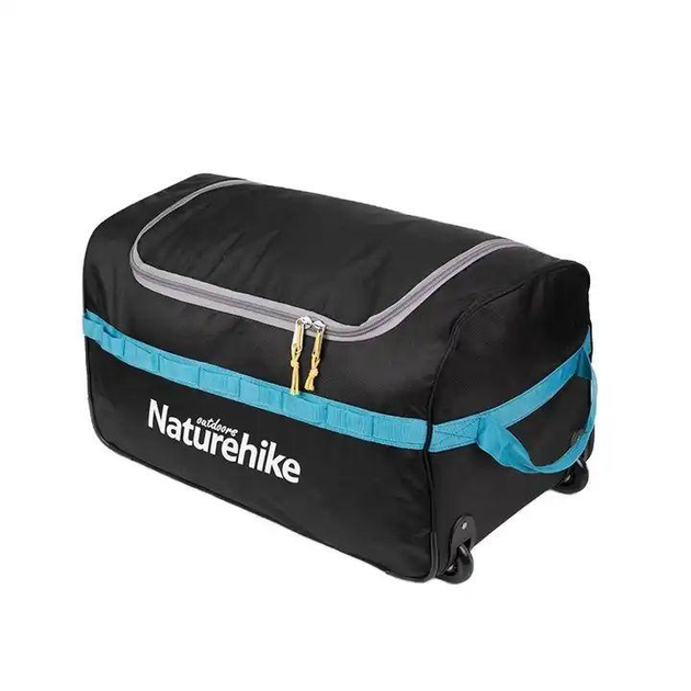 Сумка-баул для кемпинга Naturehike NH18X027-L 110л Черная (Kali) - изображение 1