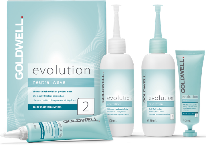 Zestaw do ondulacji Goldwell Evolution Neutral Wave Typ 2 4 szt (4021609035442) - obraz 2