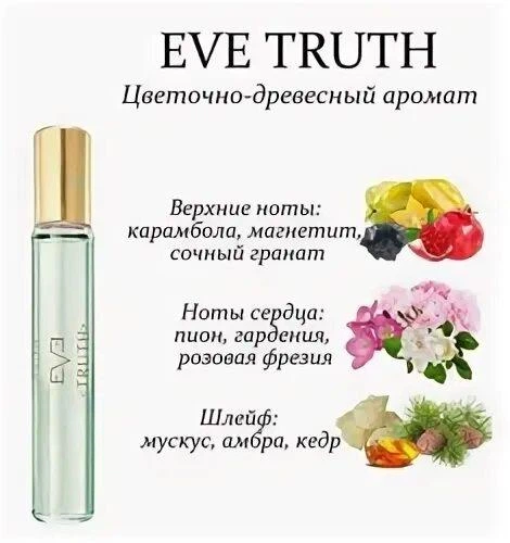 Женская парфюмированная вода Avon Eve Truth 10 мл - Фото 2 Женская парфюмированная вода Avon Eve Truth 10 мл - изображение 2