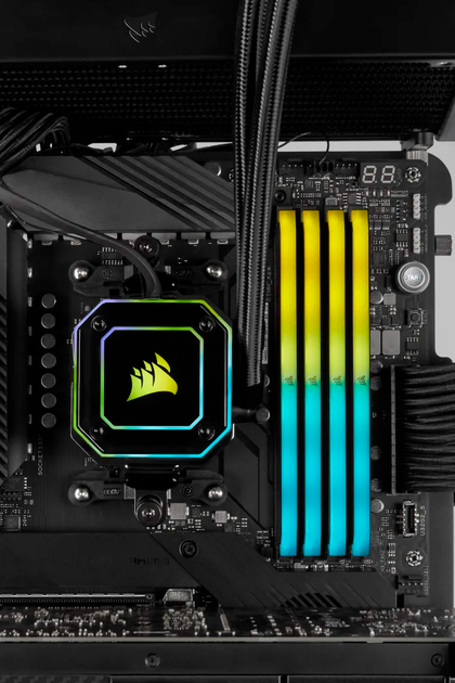 RAM Corsair DDR4-3200 16384MB PC4-25600 Vengeance RGB RS Black (CMG16GX4M1E3200C16) - obraz 6