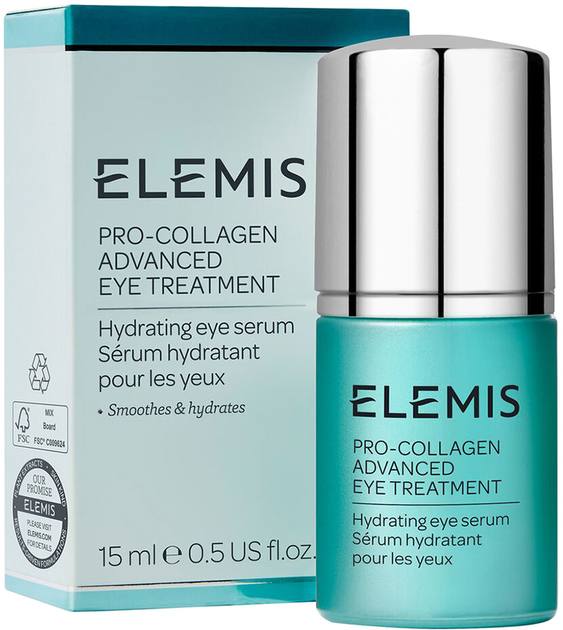 Сироватка для шкіри навколо очей Elemis Pro-Collagen проти зморшок 15 мл (641628401895) - зображення 2