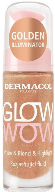 База під макіяж Dermacol Glow Wow Освітлювальний флюїд 20 мл (85966574) - зображення 1