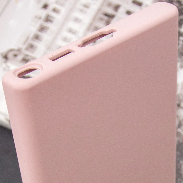 Чохол Silicone Cover Lakshmi Full Camera with Logo Samsung Galaxy S25 Ultra Пудровий - зображення 6