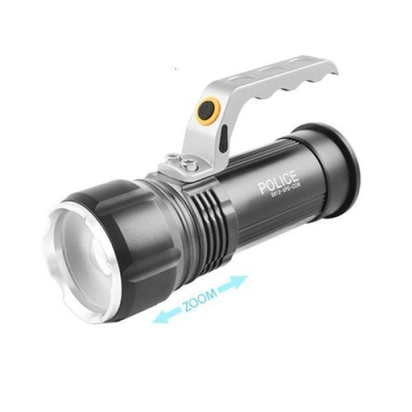 Ліхтар-прожектор Bailong S912-XPE+COB(white+red) / 2 режими роботи - Фото 6 Ліхтар-прожектор Bailong S912-XPE+COB(white+red) / 2 режими роботи - зображення 6