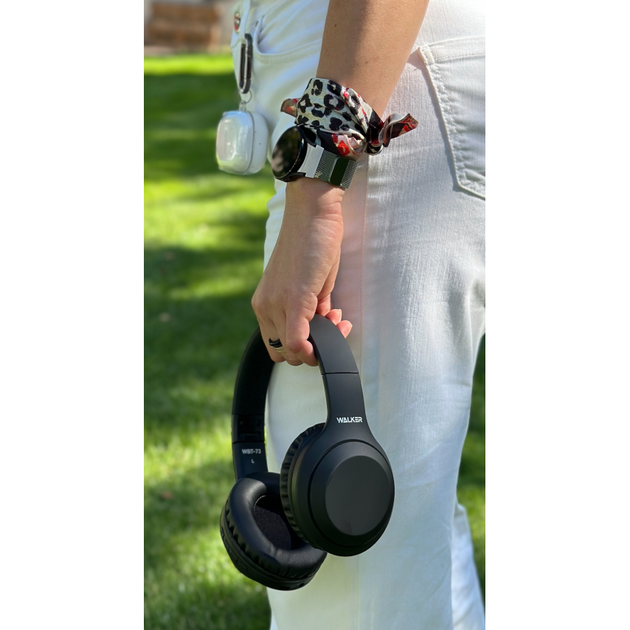 Наушники Bluetooth WALKER WBT-73 black - изображение 9