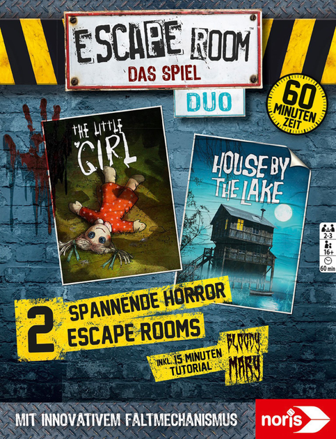 Dodatek do gry planszowej Noris Escape Room: Duo Horror (4000826003366) - obraz 1