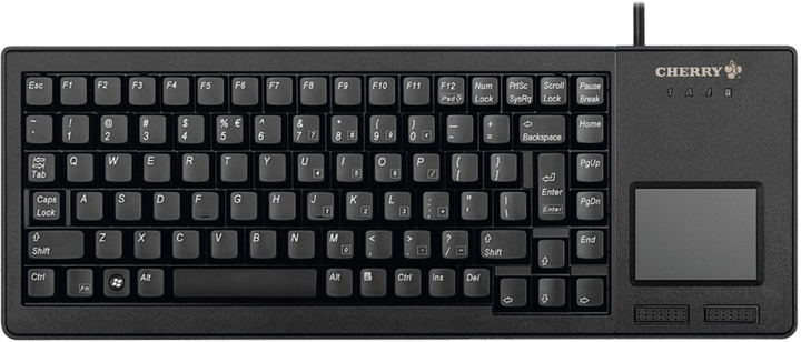 Клавіатура дротова Cherry XS Touchpad G84-5500 US-Layout Black (4025112071393) - зображення 1