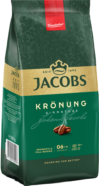 Акція на Кава в зернах Jacobs Kronung 500 г від Rozetka