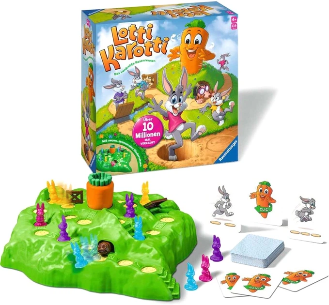 Gra planszowa Ravensburger Lotti Karotti (4005556223435) - obraz 2