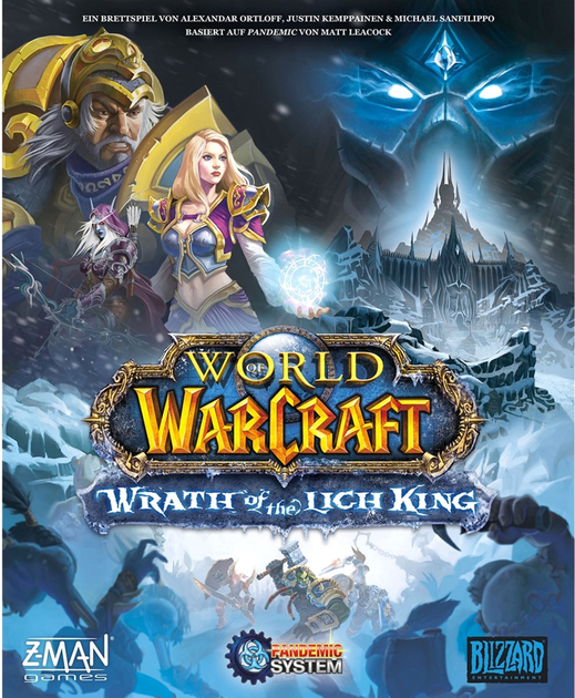 Настольная игра Asmodee World of Warcraft Wrath of the Lich King (4015566602588) 