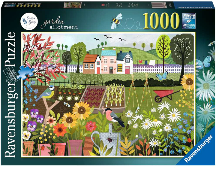 Puzzle Ravensburger Garden Allotment 1000 elementów (4005556176397) - obraz 1