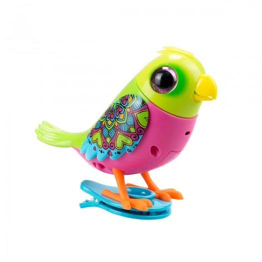 Інтерактивна пташка DIGIBIRDS II - НЕРОЗЛУЧНИК (50 мелодій, кліпса) - изображение 10