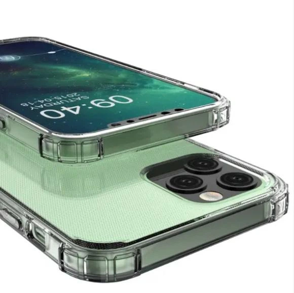 Чохол WXD на Apple iPhone 12 Mini / чохол для смартфона з посиленими кутами / (прозорий) - Фото 7 Чохол WXD на Apple iPhone 12 Mini / чохол для смартфона з посиленими кутами / (прозорий) - зображення 7