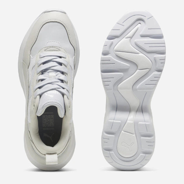 Женские кроссовки Puma Cilia Wedge 39391510 37.5 (4.5UK) 23.5 см Silver Mist-Feather Gray-Puma White (4067979660600) - изображение 4