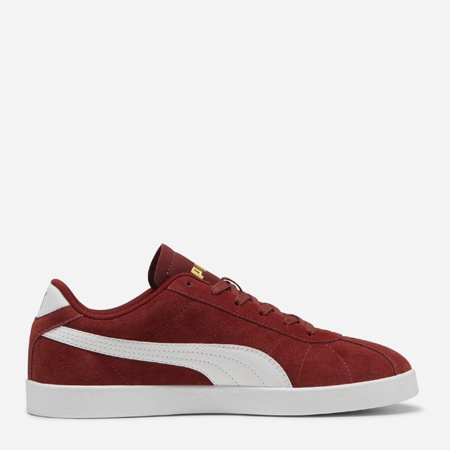 Акція на Чоловічі кеди низькі Puma Club II 39744403 42 (8UK) 27 см Intense Red-Puma White-Puma Gold від Rozetka