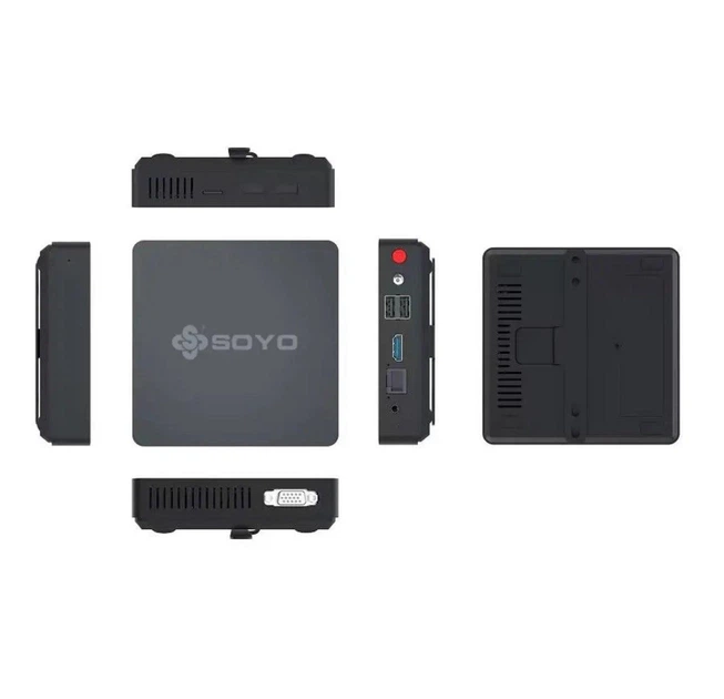 Міні ПК SOYO M2 Mini PC Intel N3350 / 6GB RAM / 64GB ROM / Windows 10 - изображение 3