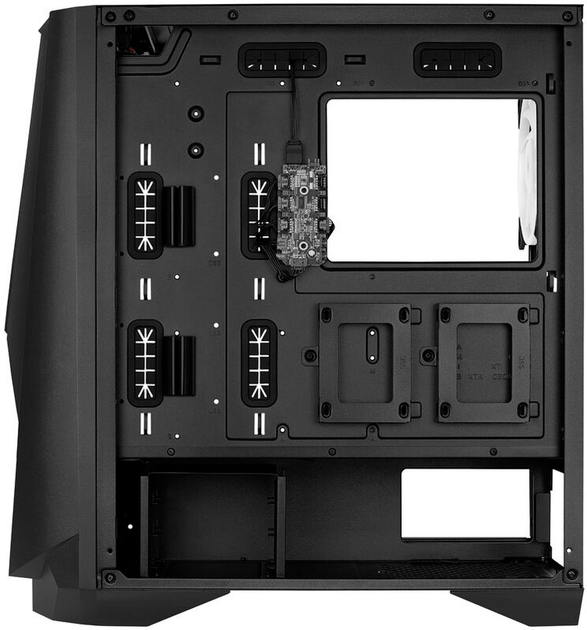 Корпус Aerocool Visor Midi-Tower TG Black (ACCM-PB22023.11) - изображение 6