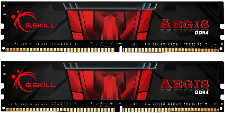 Оперативна пам'ять G.Skill DDR4-2133 16384MB PC4-17000 (Kit of 2x8192) Aegis (F4-2133C15D-16GIS) - зображення 1