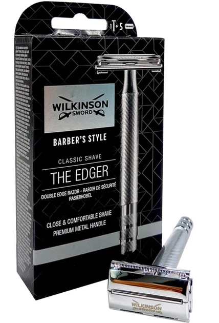 Верстат для гоління чоловічий Wilkinson Sword Barber's Style 1 шт - Фото 1 Верстат для гоління чоловічий Wilkinson Sword Barber's Style 1 шт - зображення 1