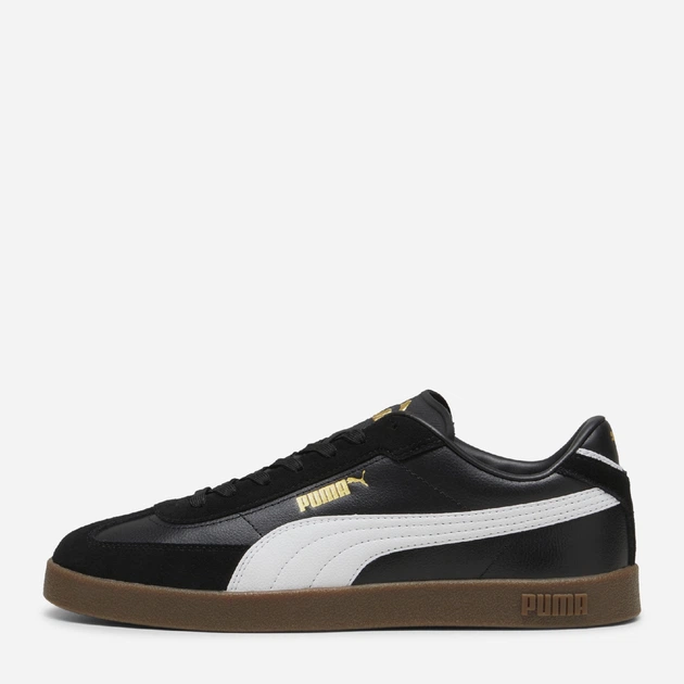 Женские кеды кожаные низкие Puma Club II Era 39744702 37.5 (4.5UK) 23.5 см Puma Black-Puma White-Puma Gold (4067979528962) - Фото 2 Женские кеды кожаные низкие Puma Club II Era 39744702 37.5 (4.5UK) 23.5 см Puma Black-Puma White-Puma Gold (4067979528962) - изображение 2