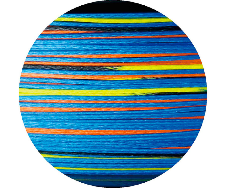 Шнур Owner Kizuna Broad multi color PEx8 150м 0.12мм 5.4кг / 12lb (56119-012) - зображення 3