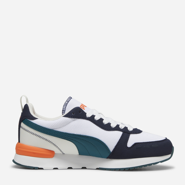 Акція на Чоловічі кросівки Puma R78 39391011 43 (9UK) 28 см New Navy-Cold Green-Puma White від Rozetka