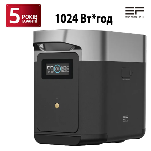 Дополнительная батарея Ecoflow Delta 2 Extra Battery 1024Вт*ч - изображение 1
