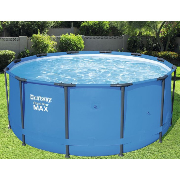 Каркасный бассейн Steel Pro max без аксессуаров Bestway 15428 (Диаметр ...