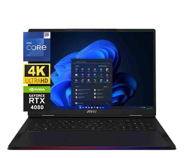 Ноутбук Ігровий (2024) MSI Raider 18 i9-14900HX/32GB/2TB/Win11 RTX4080 120Hz - Фото 1 Ноутбук Ігровий (2024) MSI Raider 18 i9-14900HX/32GB/2TB/Win11 RTX4080 120Hz - зображення 1