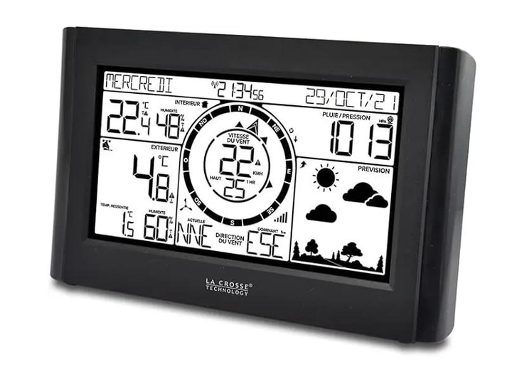 Метеостанция La Crosse WS1652 Black - изображение 4