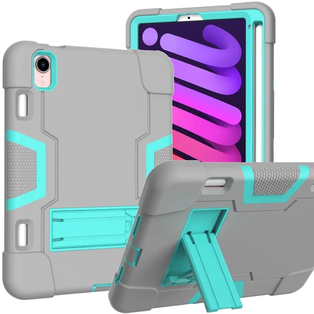 Чохол ARM Standart Apple iPad Mini 6 (2021) протиударний з підставкою Grey - зображення 4
