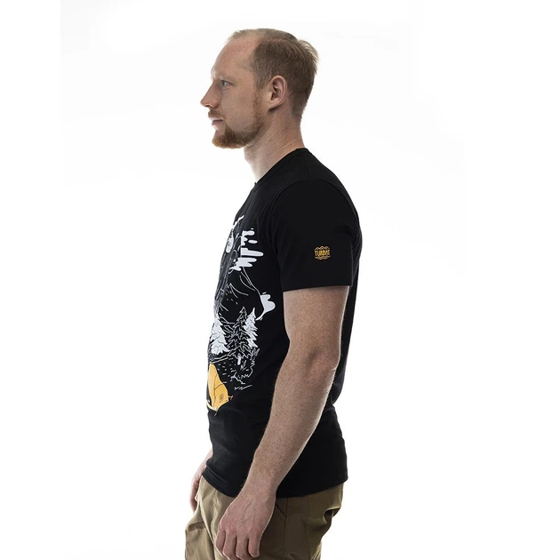 Футболка мужская Turbat Lisovyk Mens XL Чорний - изображение 2