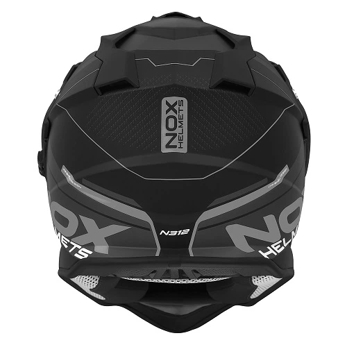 Шолом NOX N312 Drone Titanium/Black, M – фото, отзывы