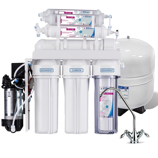 Фільтр з зворотним осмосом FITaqua RO-7P bio - изображение 1