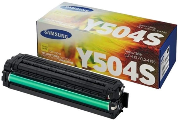 Toner HP do Samsung SU502A CLT-Y504S Y504S Yellow (0191628444977) - obraz 1