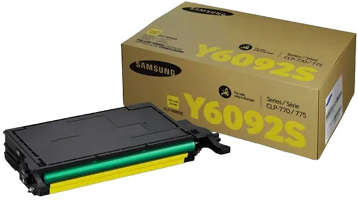 Toner HP do Kyocera SU559A CLT-Y6092S Y6092S Yellow (0191628450213) - obraz 1