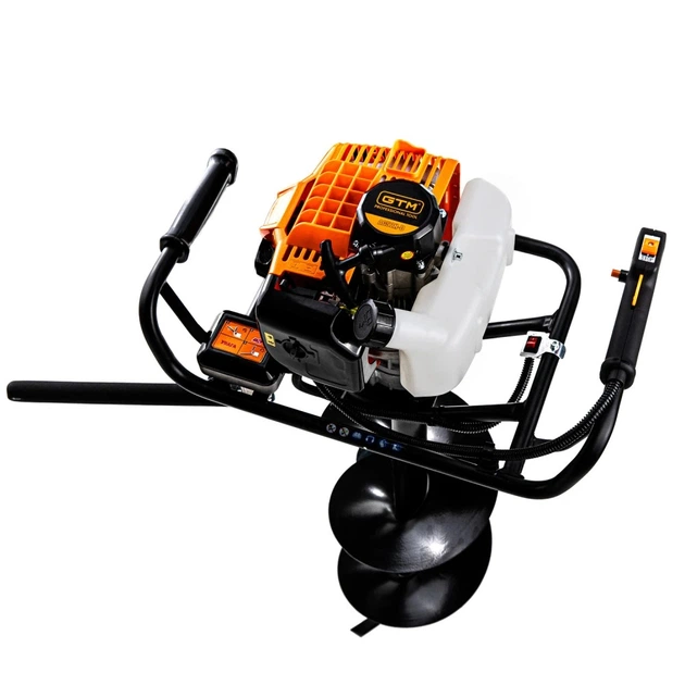 Мотобур грунтовый бензиновый GTM AG52H-D (1.46 кВт, 2 л.с., 300 мм, 14 кг, без шнека) - изображение 3