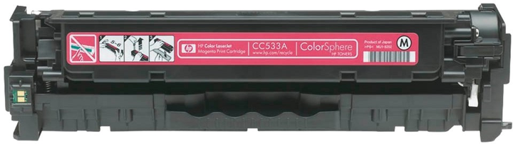 Тонер-картридж UPrint для HP CC533A CRG718 Magenta (HL-28ME) - зображення 1