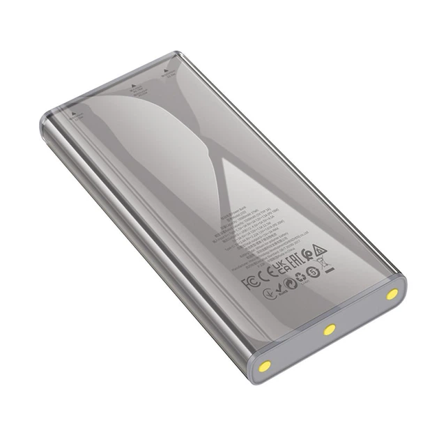 УМБ Повербанк Hoco J103 Discovery edition 10000mAh PD20W+22.5W Сірий - изображение 3