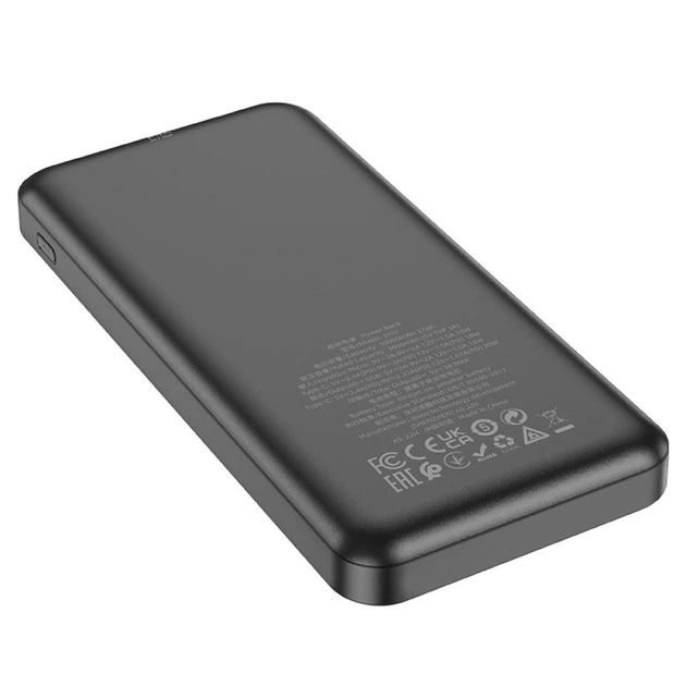 УМБ Повербанк Hoco J102 10000mAh PD20W+QC3.0 Чорний - изображение 2