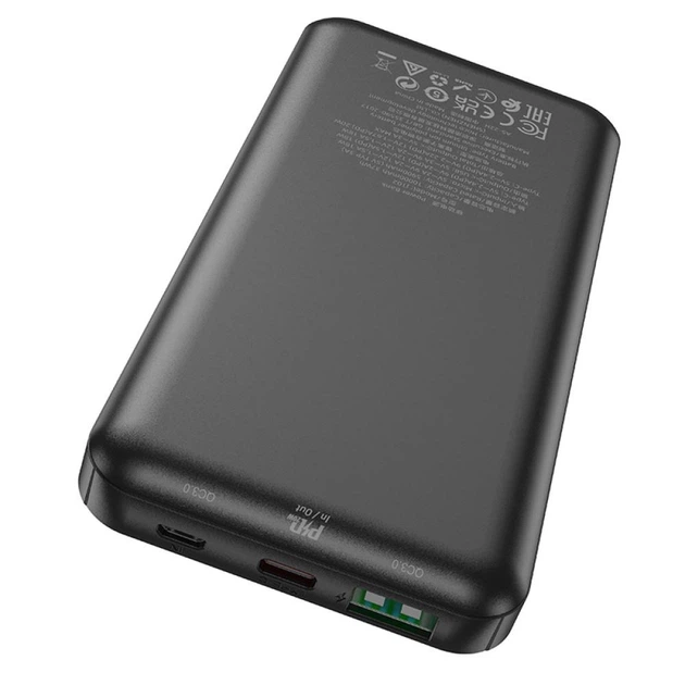 УМБ Повербанк Hoco J102 10000mAh PD20W+QC3.0 Чорний - изображение 3