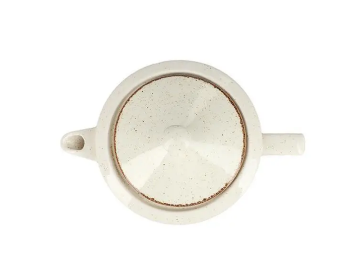 Чайник с крышкой Beige 500 мл фарфоровый Porland 938405/B - изображение 3