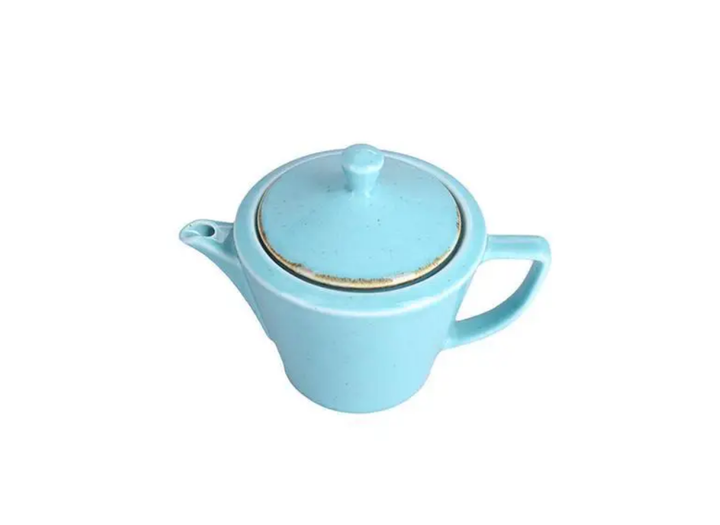 Чайник с крышкой Turquoise 500 мл фарфоровый Porland 938405/T - изображение 3