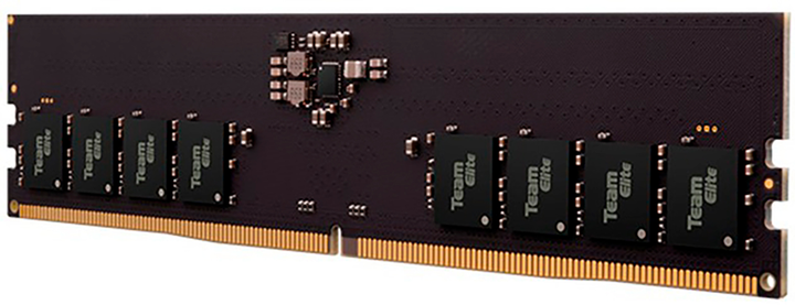 Pamięć RAM Team Group Elite DIMM DDR5-6000 16384MB Single PC5-48000 Black (TED516G6000C4801) - obraz 3