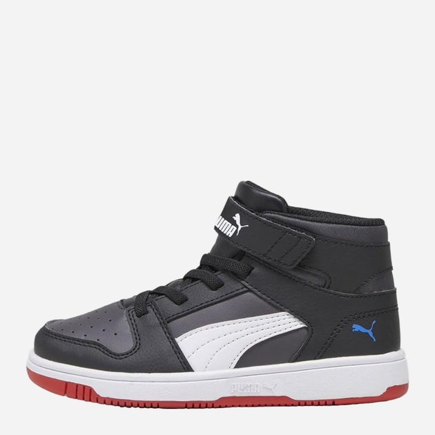 Trzewiki chłopięce Puma Rebound Layup SL V PS 37048801 32 (13UK) Czarne (4060981200338) - obraz 3