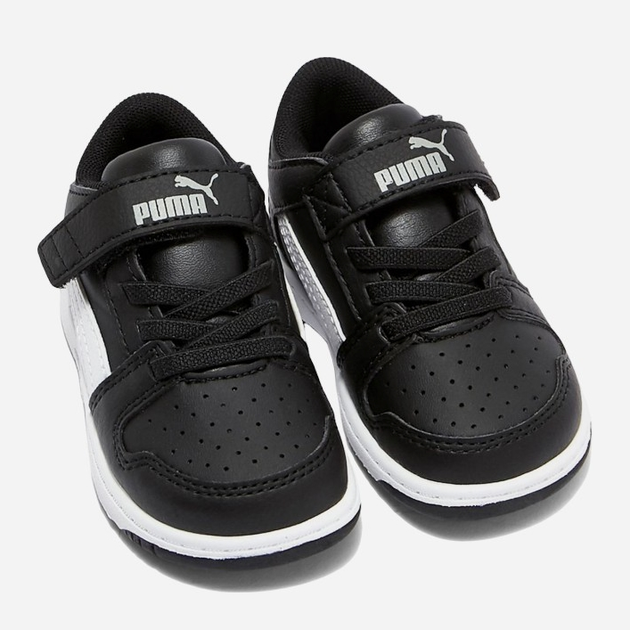 Дитячі кросівки для хлопчика Puma Rebound Layup Lo SL V PS 37049202 31 (12UK) Чорні (4060981158875) - зображення 2