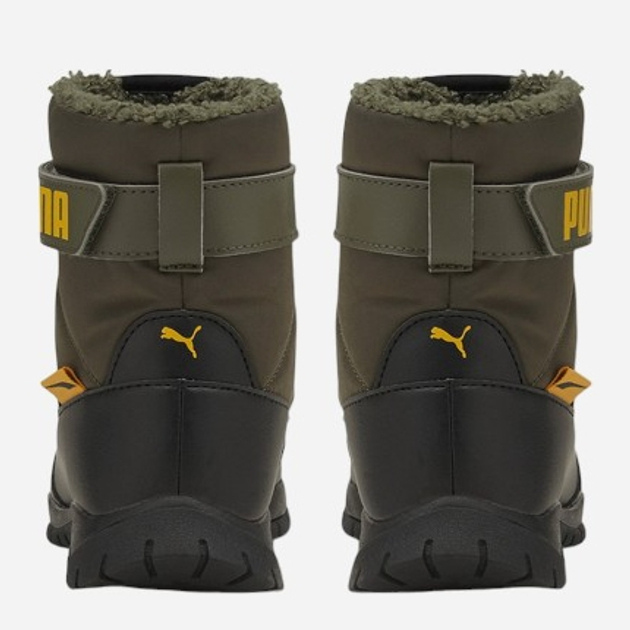 Śniegowce młodzieżowe chłopięce ocieplane Puma Nieve Boot WTR AC PS 38074502 35 (2.5UK) Oliwkowe (4063699501216) - obraz 3