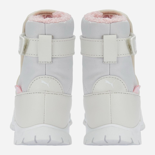 Zimowe kozaki dziecięce dla dziewczynki ocieplane Puma Nieve Boot WTR AC Inf Nimbus 38074608 27 (9UK) Szare (4065449314060) - obraz 4