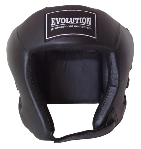 Kask bokserski Evolution OG-230 czarny (5907651620333) - obraz 1